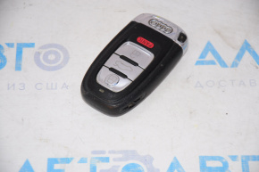 Ключ Audi Q5 8R 09-17 тип1, smart, 4 кнопки, затертий, дефект хрому