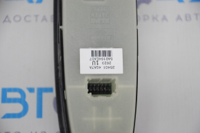 Управление стеклоподъемником передним левым Infiniti Q50 14- графит с хром, 4 auto, полез хром
