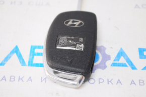 Ключ Hyundai Sonata 15-17 4 кнопки, подряпина