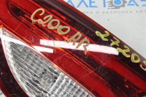 Ліхтар внутрішній кришка багажника правий Chrysler 200 15-17 подряпини