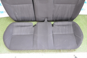 Задний ряд сидений 2 ряд из 3 частей Ford Focus mk3 15-18 рест, тряпка черн