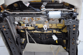 Пассажирское сидение Infiniti JX35 QX60 13- без airbag, кожа беж, топляк