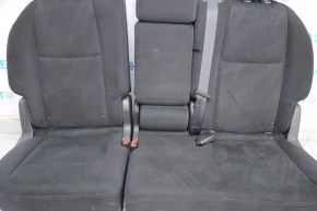 Задний ряд сидений 2 ряд Nissan Pathfinder 13-20 велюр черн, порез на спинке