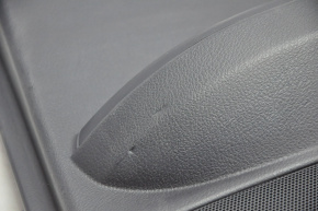 Обшивка двери карточка задняя правая Lexus CT200h 11-17 черн кожа, царапины