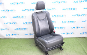 Пасажирське сидіння Lexus RX350 RX450h 10-15 з airbag, електро, шкіра, черн