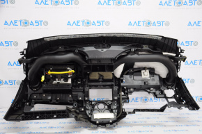Торпедо передня панель AIRBAG Nissan Versa Note 13-16 дорест, потептості