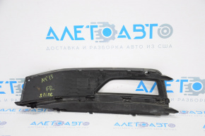 Решетка переднего бампера правая Audi A4 B8 13-16 рест, S line