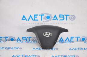 Подушка безопасности airbag в руль водительская Hyundai Santa FE Sport 13-18 черн