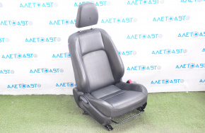 Пасажирське сидіння Lexus CT200h 11-17 з airbag, механічні, шкіра черн