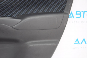 Обшивка двери карточка задняя правая Nissan Versa Note 13-19 черн, царапины