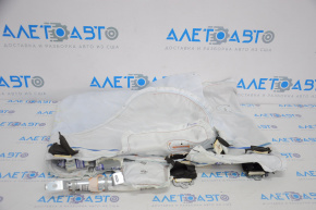 Подушка безпеки airbag бічна шторка ліва Nissan Versa Note 13-19 стрельнувшій