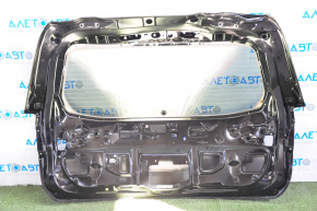 Дверь багажника голая Subaru Forester 19- SK под спойлер, электро, черный D4S, погнута