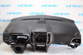 Торпедо передня панель без AIRBAG Ford Edge 15- чорний start-stop
