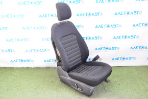Пасажирське сидіння Ford Fusion mk5 13-16 без airbag, електро, ганчірка черн