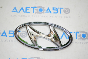Эмблема решетки радиатора grill Hyundai Elantra UD 11-13 дорест новый OEM оригинал