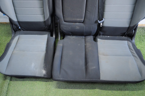 Задний ряд сидений 2 ряд Ford Escape MK3 13-19 тряпка черно-серое,под химчистку