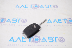 Ключ Hyundai Sonata 15-17 4 кнопки, потёрт