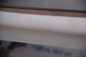 Торпедо передня панель без AIRBAG Hyundai Sonata 15-17 сірі накладки тичка, затерта