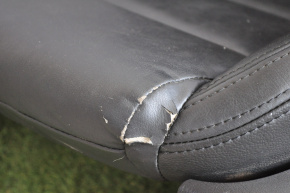 Водительское сидение Mazda 6 13-15 с airbag, кожа черн, электро, тещина на коже