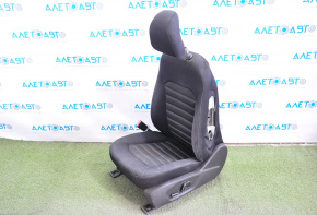 Сидіння водія Ford Fusion mk5 17- без airbag, ганчірка черн, електро, пропалений