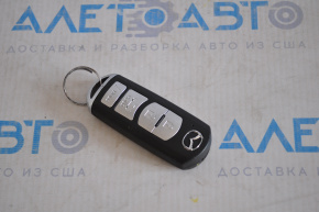 Ключ smart key Mazda 6 13-21 4 кнопки, треснут корпус