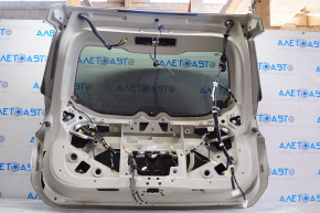 Двері багажника голі зі склом Nissan Rogue 14-16 під електропривод К23, тріщини.