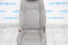 Водительское сидение Cadillac CTS 14- с airbag, электро, кожа серое