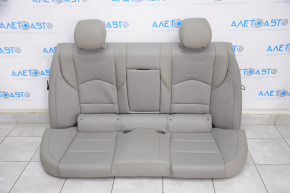 Задний ряд сидений 2 ряд Cadillac CTS 14- с airbag, кожа серое