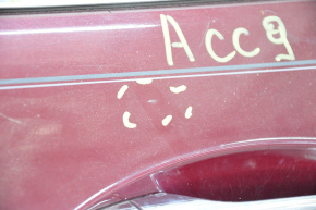 Дверь голая передняя правая Honda Accord 13-17 красный R548PX, тычки