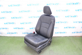 Сидіння водія Honda Accord 13-17 без airbag, ганчірка черн, затерто