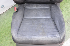 Водительское сидение Honda Accord 13-17 без airbag, тряпка черн, затерто