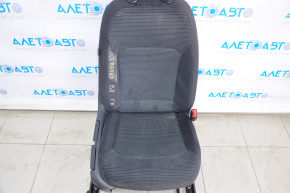 Пасажирське сидіння VW Passat b8 16-19 USA без airbag, механічні, ганчірка черн