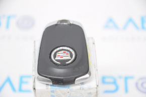 Ключ Cadillac CTS 14- 5 кнопок, с автозапуском, отсутствует резиновое покрытие