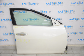Дверь голая передняя правая Nissan Maxima A36 16- белый QAB
