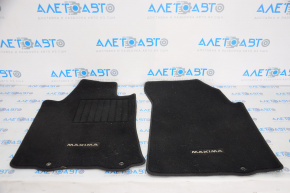 Комплект ковриков салона Nissan Maxima A36 16- тряпка черные