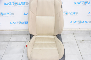 Водительское сидение Nissan Maxima A36 16- без airbag, электро, тряпка беж