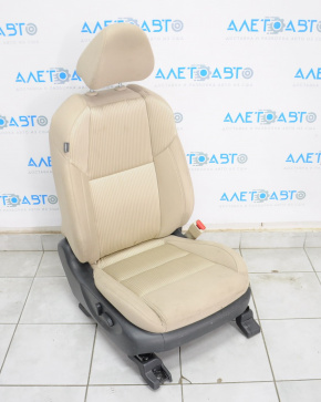 Пассажирское сидение Nissan Maxima A36 16- без airbag, электро, тряпка беж