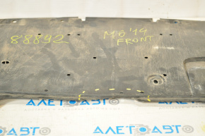 Захист двигуна передня Mazda 6 13-17 тріщина та зламане кріплення