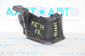Дефлектор радіатора правий Mazda 6 14-17 надрив