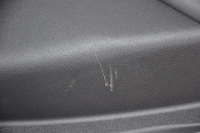 Обшивка двери карточка задняя правая Hyundai Sonata 11-15 темно-серая, царапины
