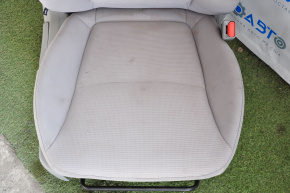 Пассажирское сидение Kia Sorento 10-15 без airbag, механич, тряпка, серый, под чистку