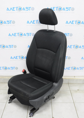 Водительское сидение Subaru Legacy 15-19 с airbag, электро, тряпка черн