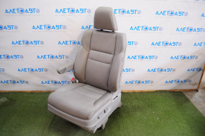 Водійське сидіння Honda CRV 12-14 б airbag, електро,шкіра,світл,під хімчистку,потріск підлок