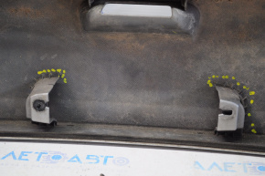 Накладка дверей багажника нижня Honda CRV 12-14 дорест, надлом кріп, затерта, подряпини