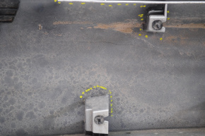 Накладка дверей багажника нижня Honda CRV 12-14 дорест, надлом кріп, затерта, подряпини