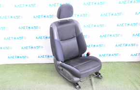 Пассажирское сидение Nissan Altima 13-18 без airbag, механич, велюр черн, под чистку