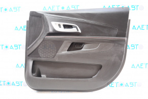 Обшивка двери карточка передняя правая Chevrolet Equinox 12-15 черн