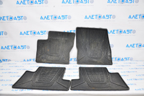 Комплект килимків салону Ford Escape MK3 13-19 гума чорний тип 2