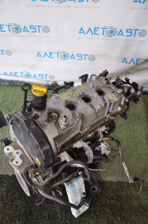 Двигатель Fiat 500L 14- 1.4T MultiAir Turbo EAM, 84к дефект защит крышки