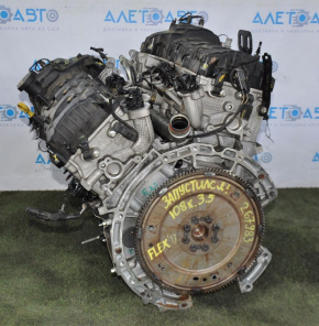 Двигатель Ford Flex 09-19 3.5 108к, запустился, сломан щуп